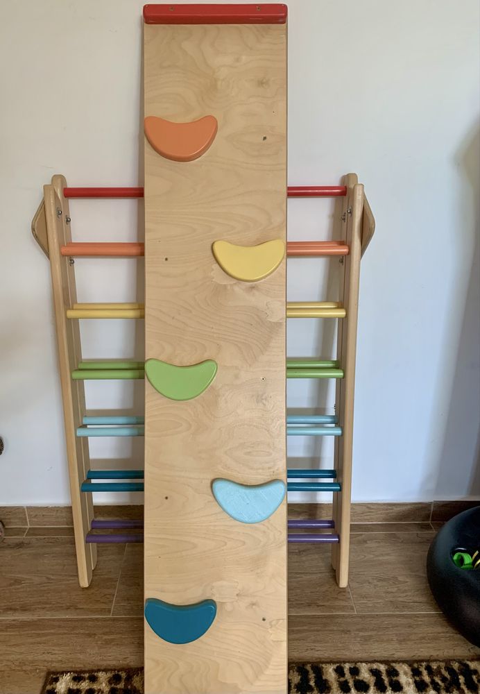 Triunghi Pikler si rampa