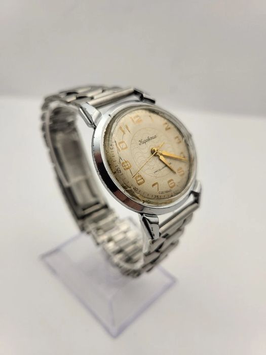 Kirovskie Crab 1MChZ Kirova 16 j Ceas 35mm 1950s Functioneaza