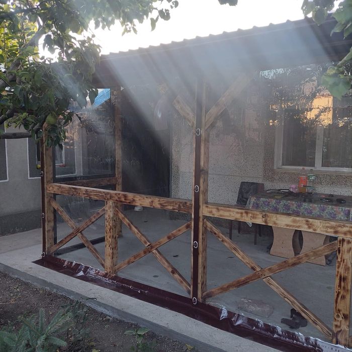 Inchideri terase cu folie transparenta -Producator