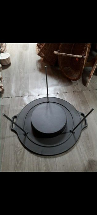 Disc din fontă cu zonă centrală tip „cratiță” – ideal pentru gătit