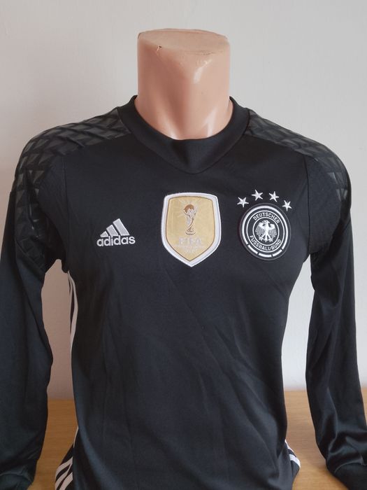 Tricou fotbal de portari copii Germania marime 152 cm