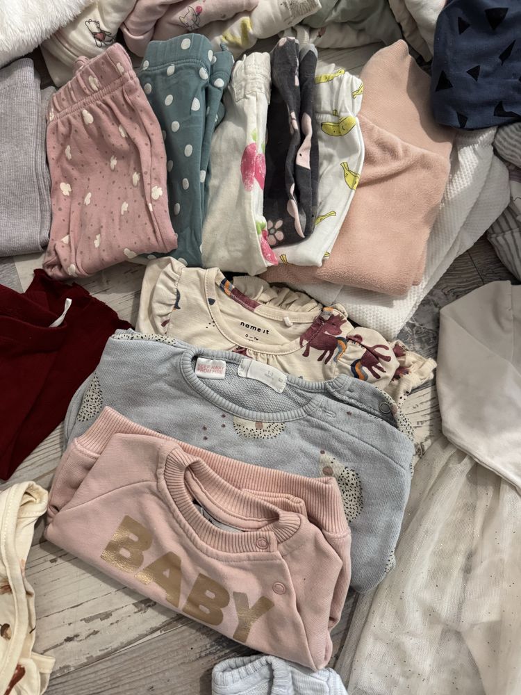 Сет за бебе момиче от новородено до 0-3,2-4 H&M, Zara, Mayoral
