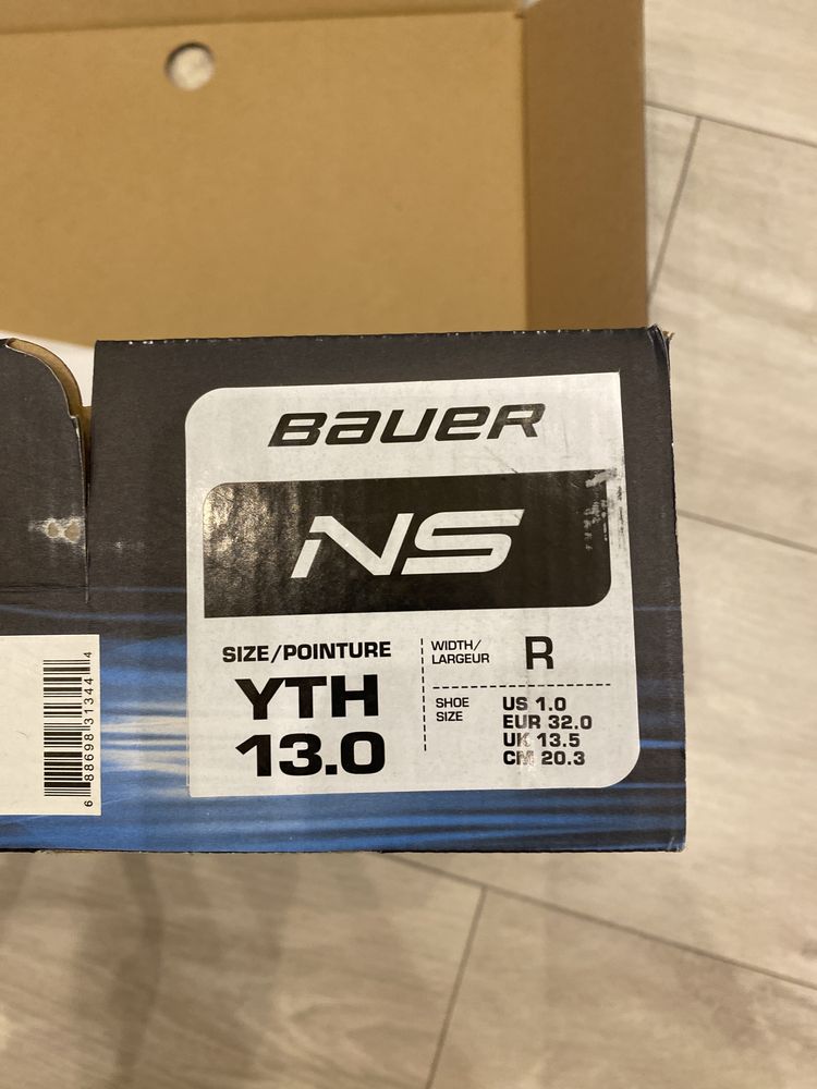 Продам коньки Bauer NS, также щитки , защиту паха, нательник