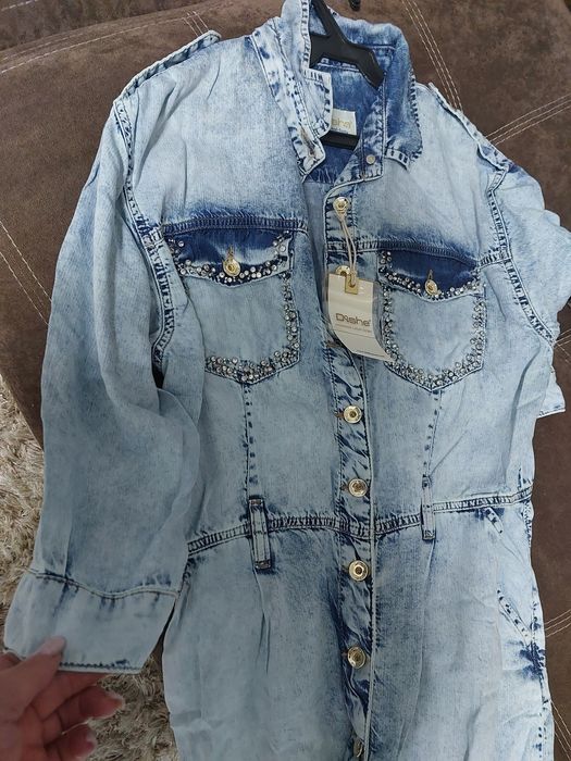 Платье джинсовое новое