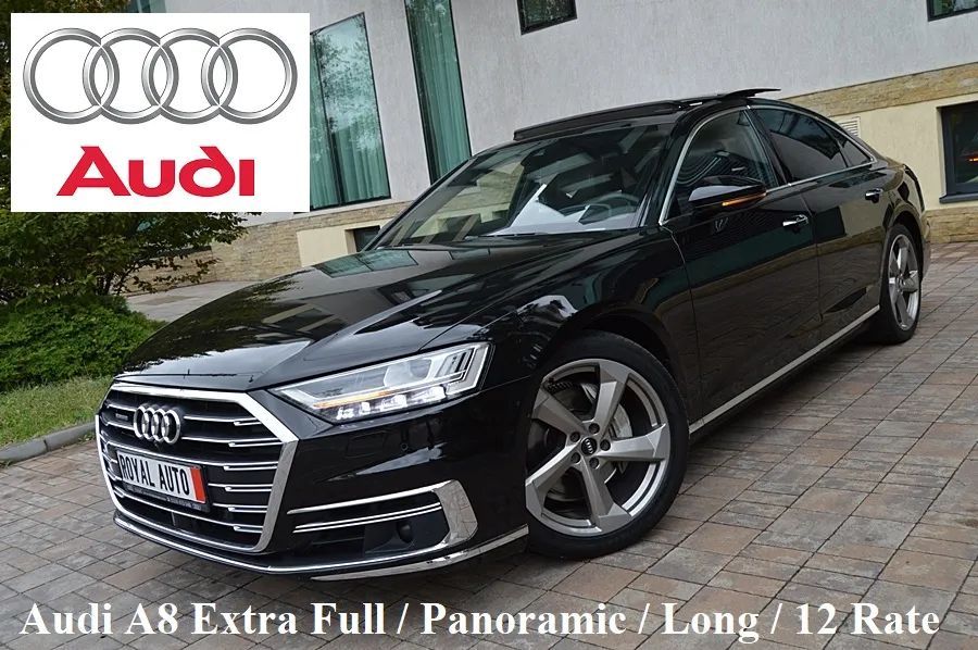 Audi A8 KM 100% Reali / Fara Daune / Long Edition / Rate 6-12 Luni