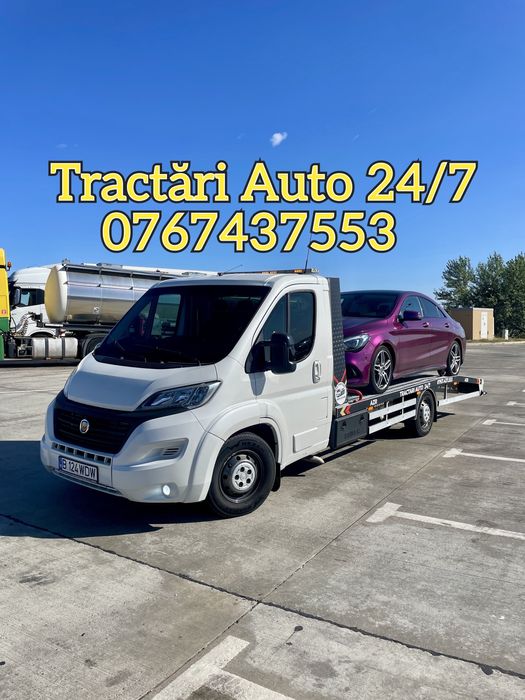Tractari Auto/Platforma Auto/Asistenta Rutiera/Rampa