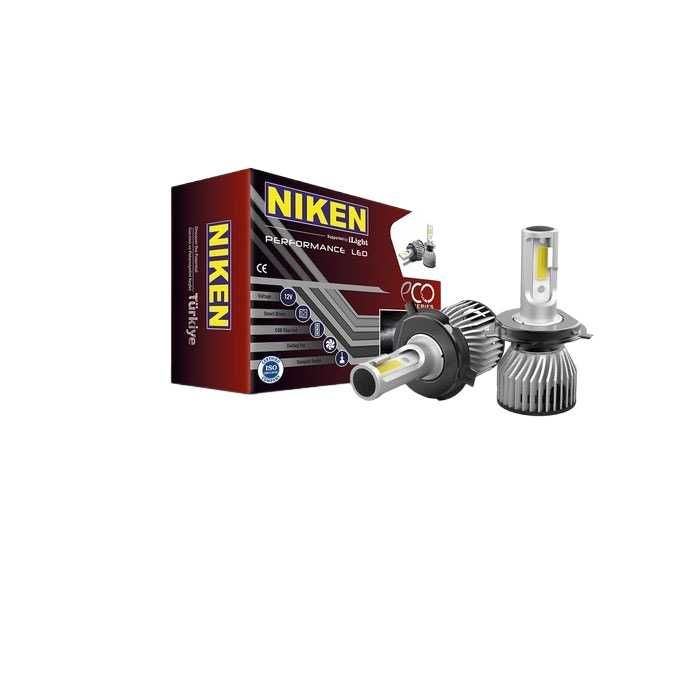 Диодни крушки NIKEN H4 ЕКО - 2бр/к-т