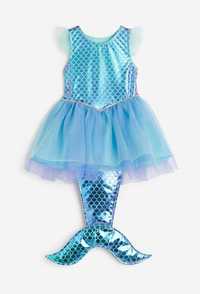 Детска рокля H&M маскараден костюм русалка / детска рокля Елза