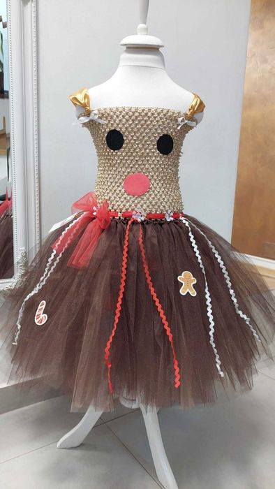 Rochita TUTU Turta Dulce fursec biscuite serbare iarna Craciun