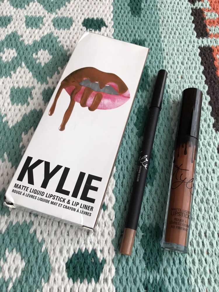 Kylie Jenner Liquid Lipstick Makeup Machiaj Koko Gucci Brown Sugar