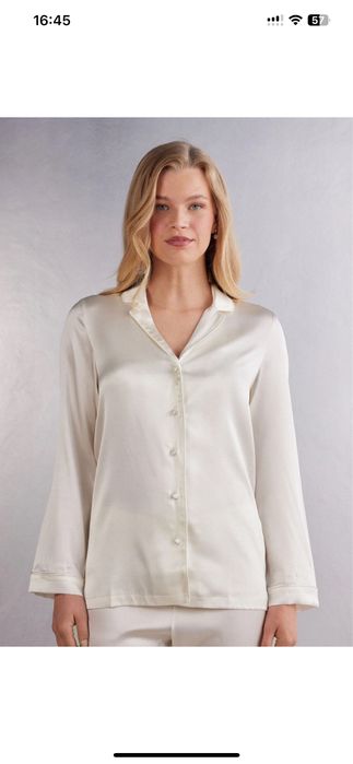 Intimissimi Pijama matase naturala alba