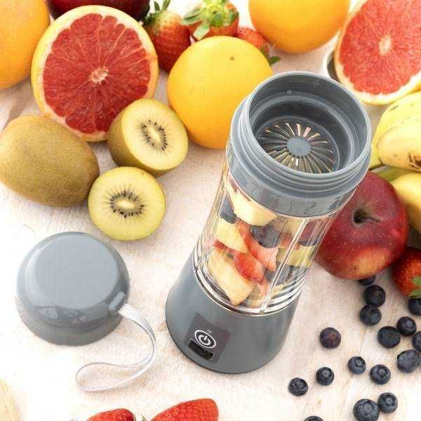 Shaker electric reincarcabil USB pentru proteine sucuri smoothie 380ml