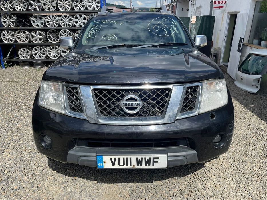 Aripa Dreapta Fata Nissan Navara D40 Facelift 2010 - 2015 4 Usi NEGRU (979) LOVITA