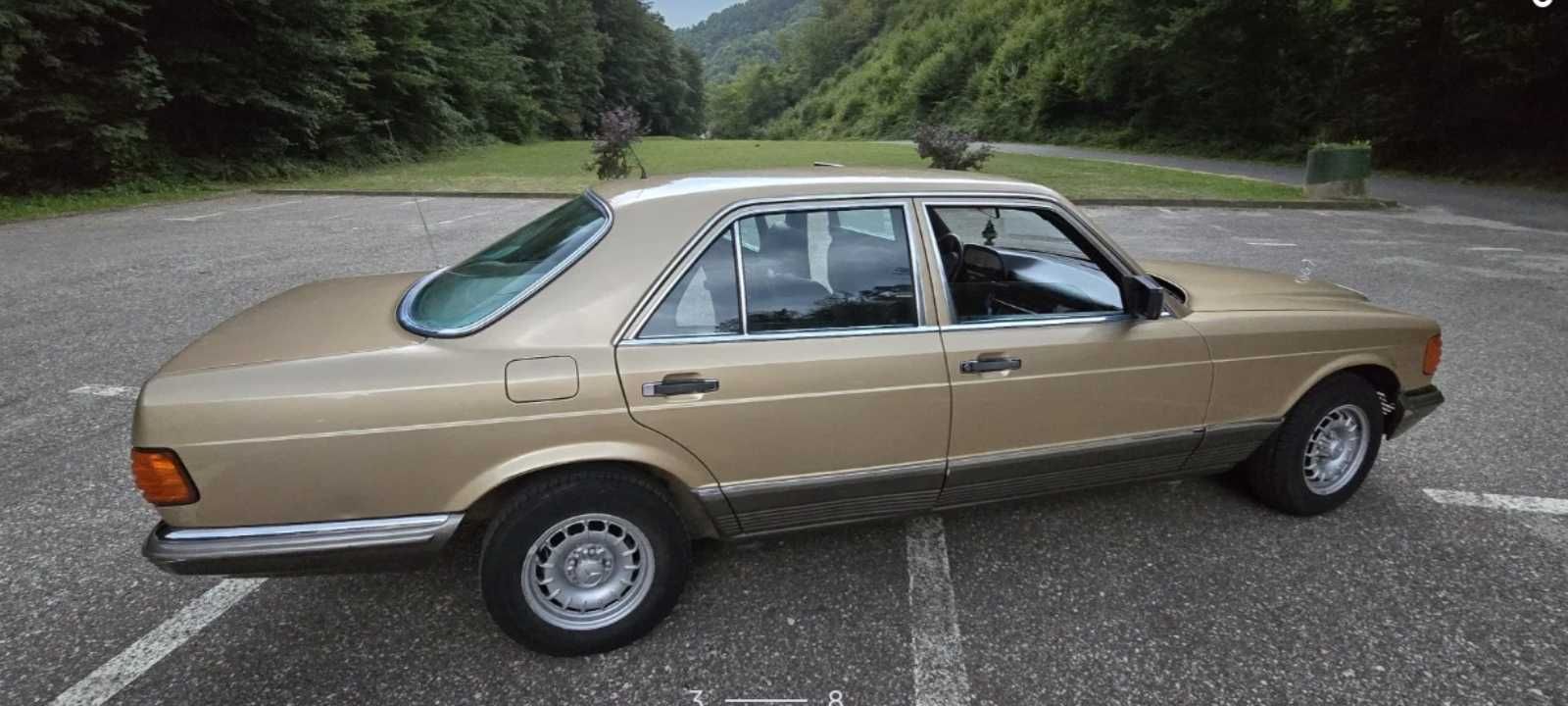 Mercedes w126 vehicul istoric
