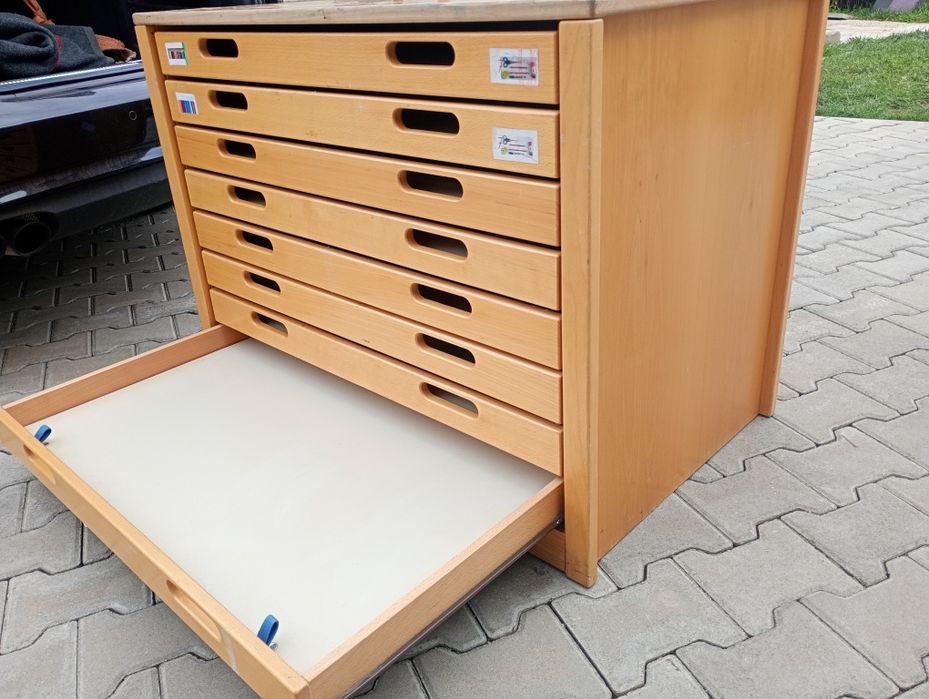 Dulap lemn cu multe sertare