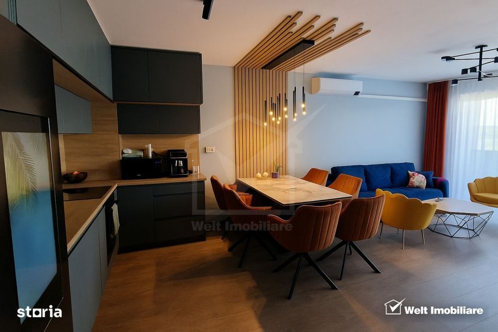 Apartament modern cu 3 camere, utilat premium si posibilitate parcare