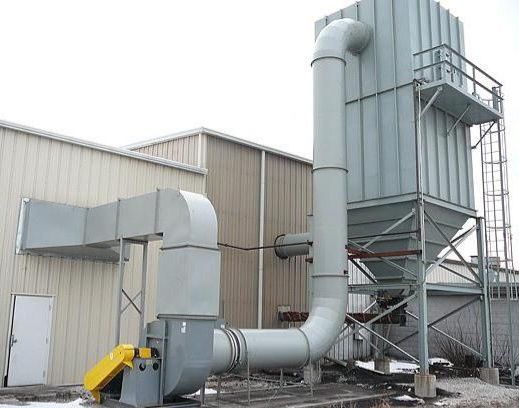 установка промышленных фильтров воздуха