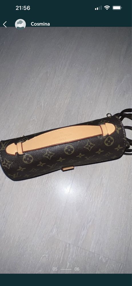 Geanta Louis Vuitton cu curea din piele