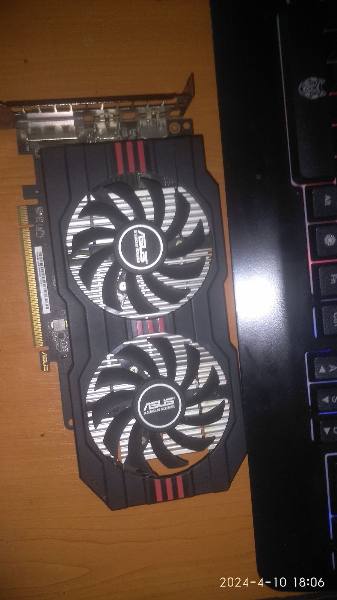 Placa video rx 560 4g evo