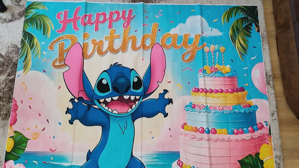 пано/декорация за стена/фотозона стич