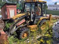 Buldoexcavator buldo Caterpillar 428C telescopic cupa multifunctionala