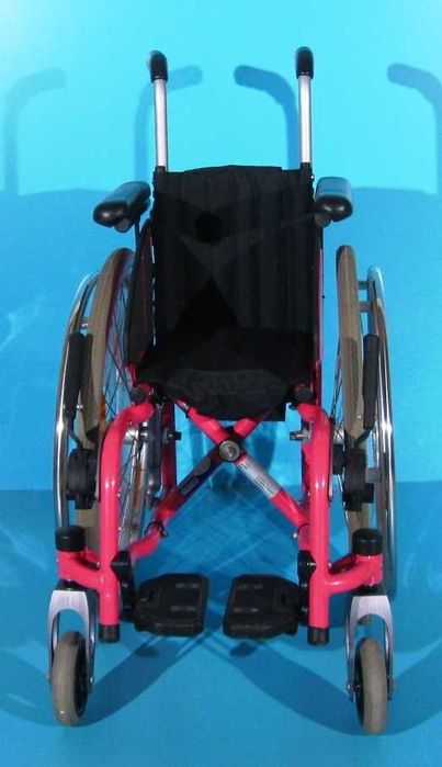 Scaun cu rotile copii aluminiu semiactiv Sopur / latime sezut 24 cm