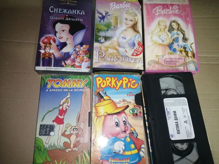 Детски филми на касети