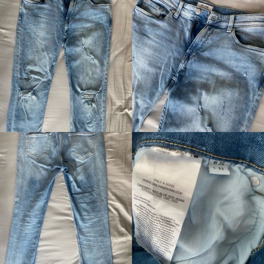 Мъжки дънки - различни марки и размери - Guess, Zara, Levi’s и други