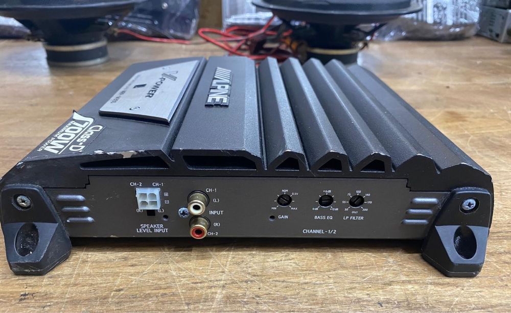 Amplificator auto mono subw Alpine MRP M350,700 W