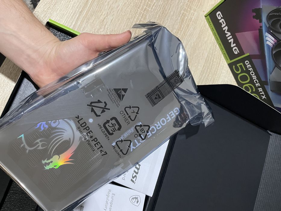 MSI Nvidia GeForce 5060Ti 16GB - чисто нова, неразопакована