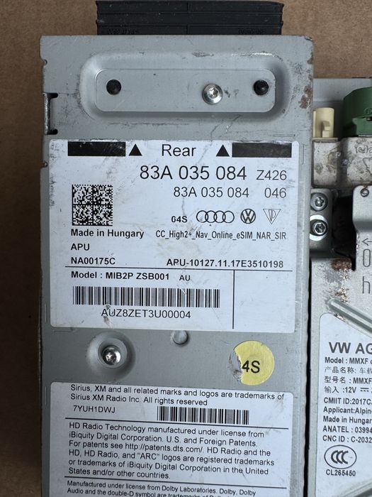 Unitati/Module MIB Multimedia Audi VW