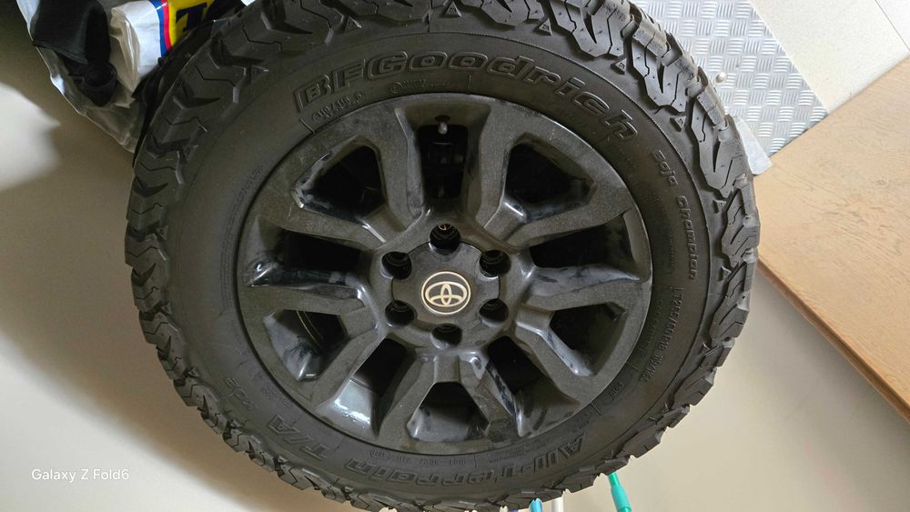 Оригинални офроуд джанти с гуми за Toyota Hilux 2022/ Land Cruser