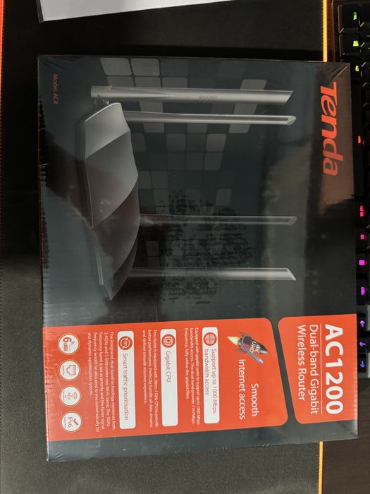 Router Tenda AC1200 A8 Wireless Dualband NOU