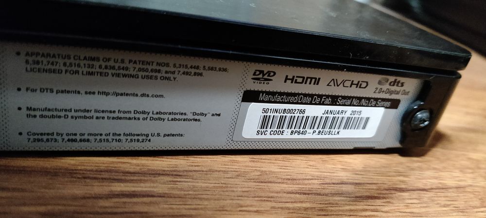 Blue Ray LG cu telecomanda