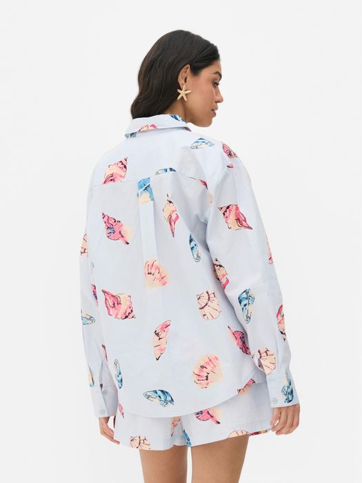 Camasa oversized XS Primark cu maneca lunga - cu et