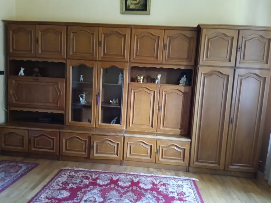 Mobila living din lemn  Luceafărul