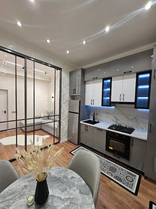 2-х комнатная в ЖК «Rakat» окна на 2 стороны ID: 4011