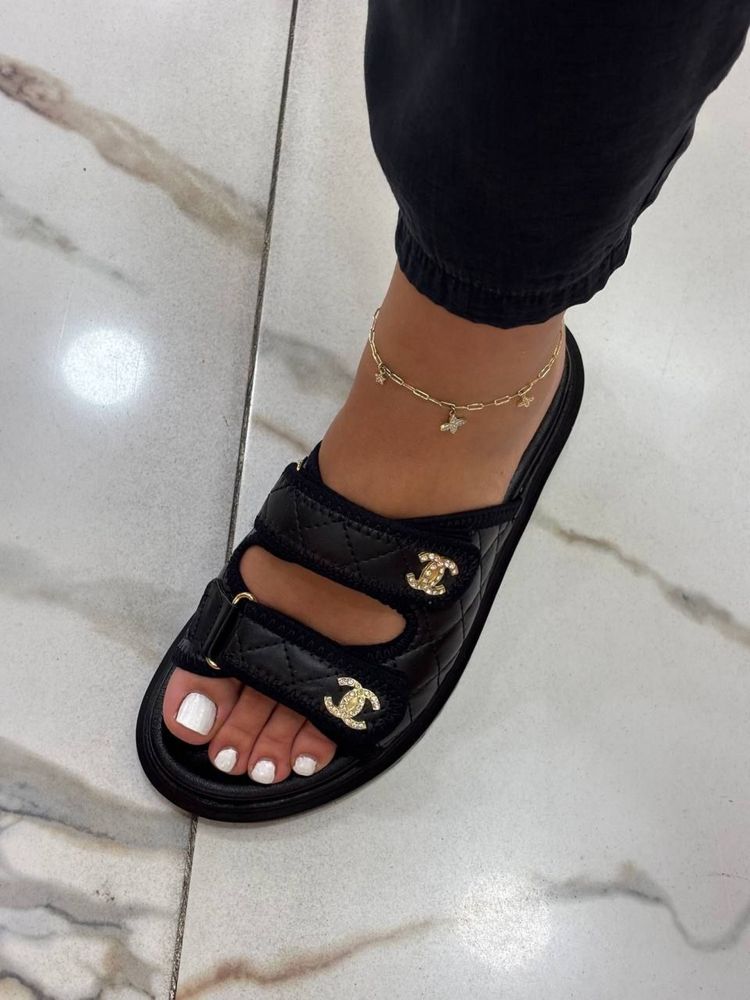 Дамски чехли Chanel