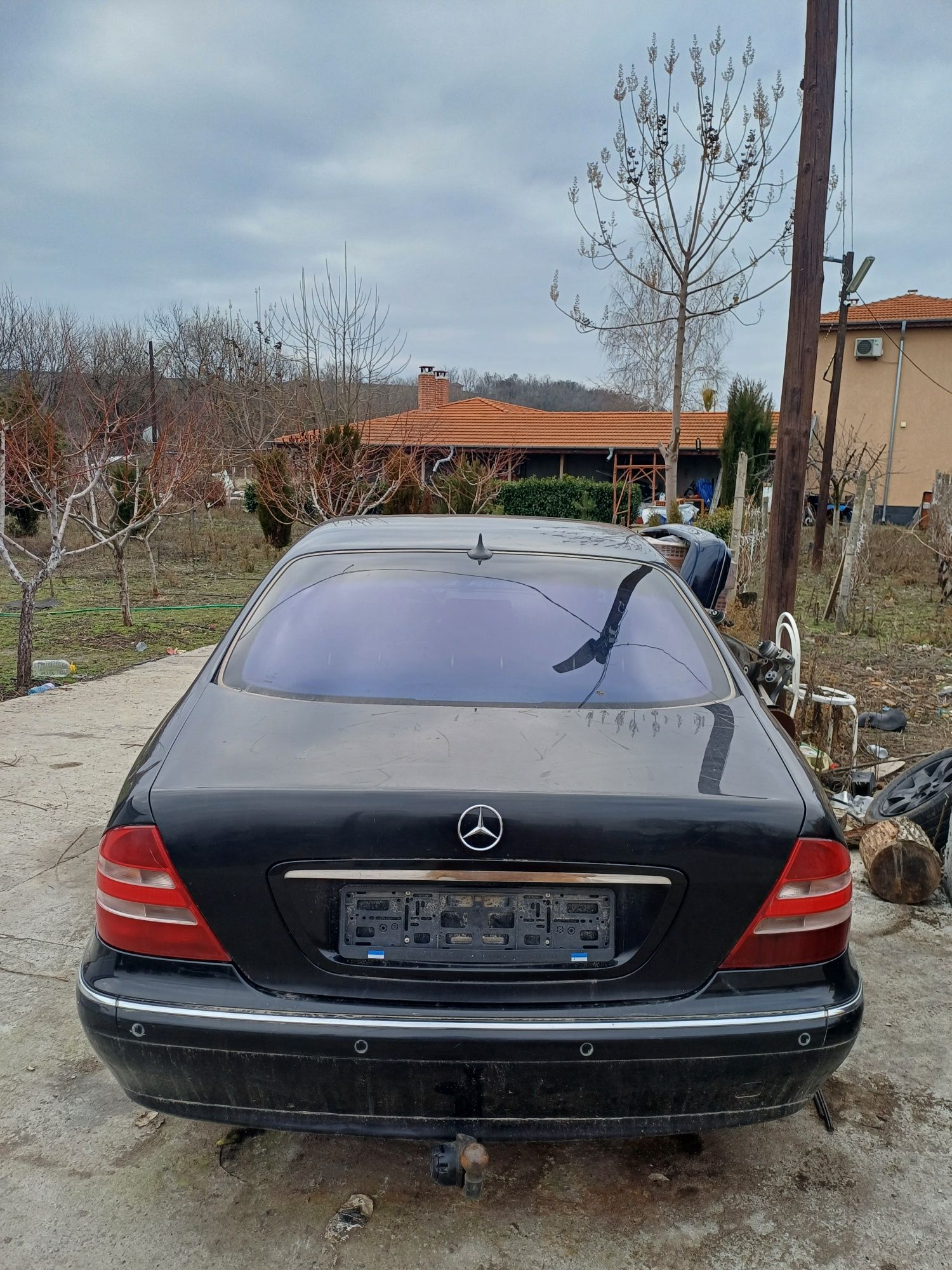 Mercedes w220 s320 бензин на части.