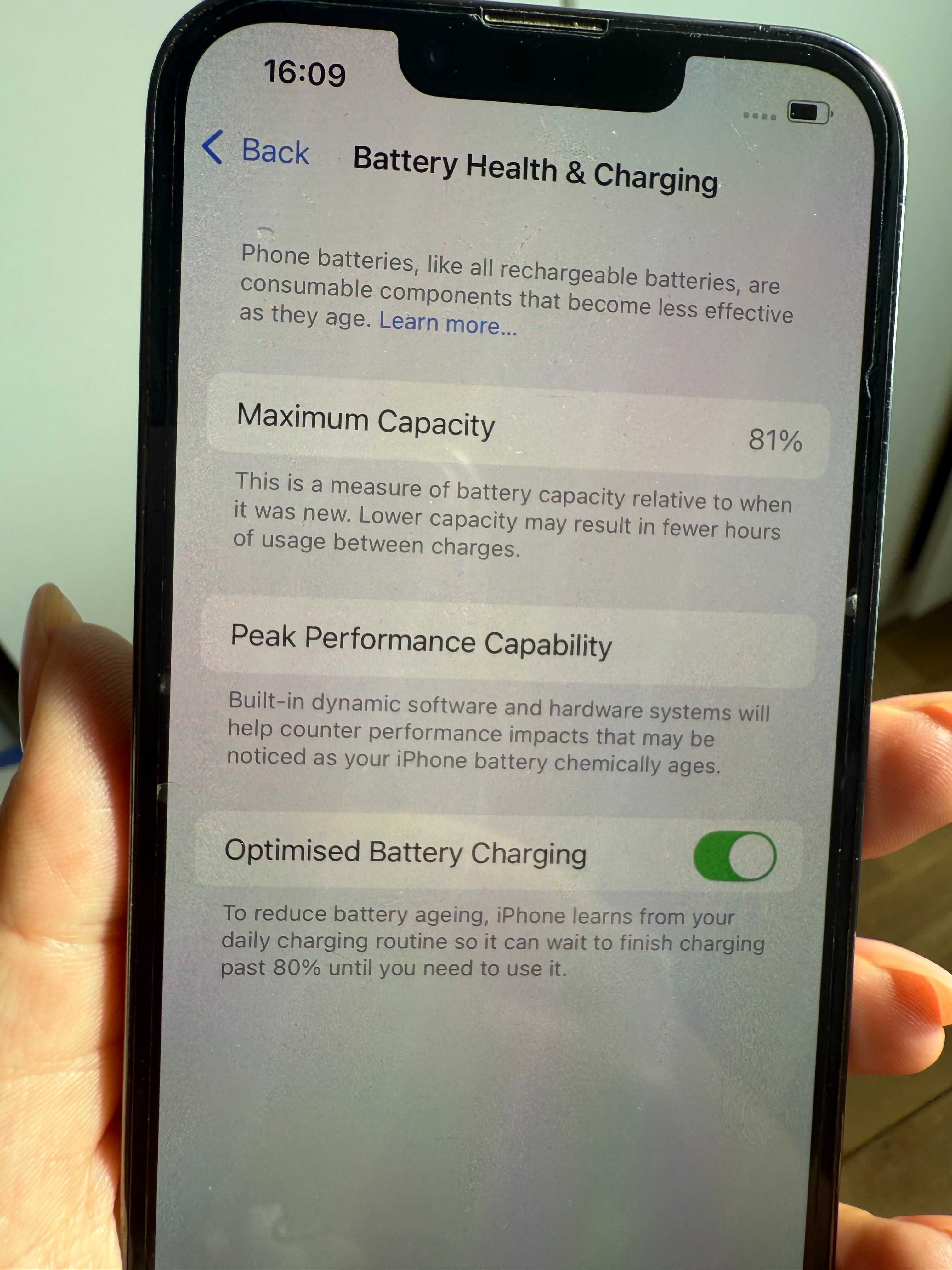 iPhone 13 Pro 128 GB Graphite | СПЕШНО намелен!!! 620 лв| с 2 кабела