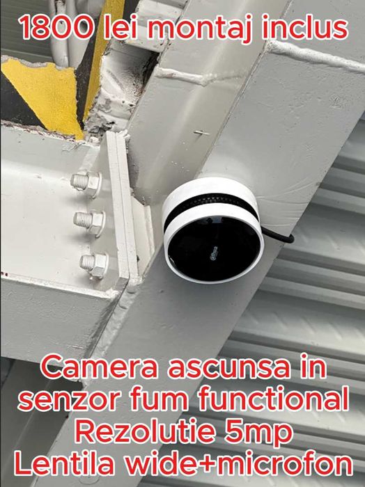 Sistem Camere supraveghere video 4k Dahua IP cu montaj Negresti oas