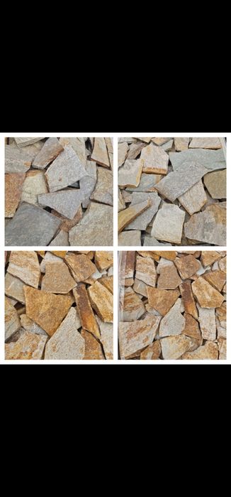 Piatra naturala poligonala