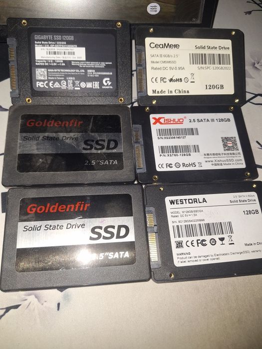 Ssd диск 120-128гб