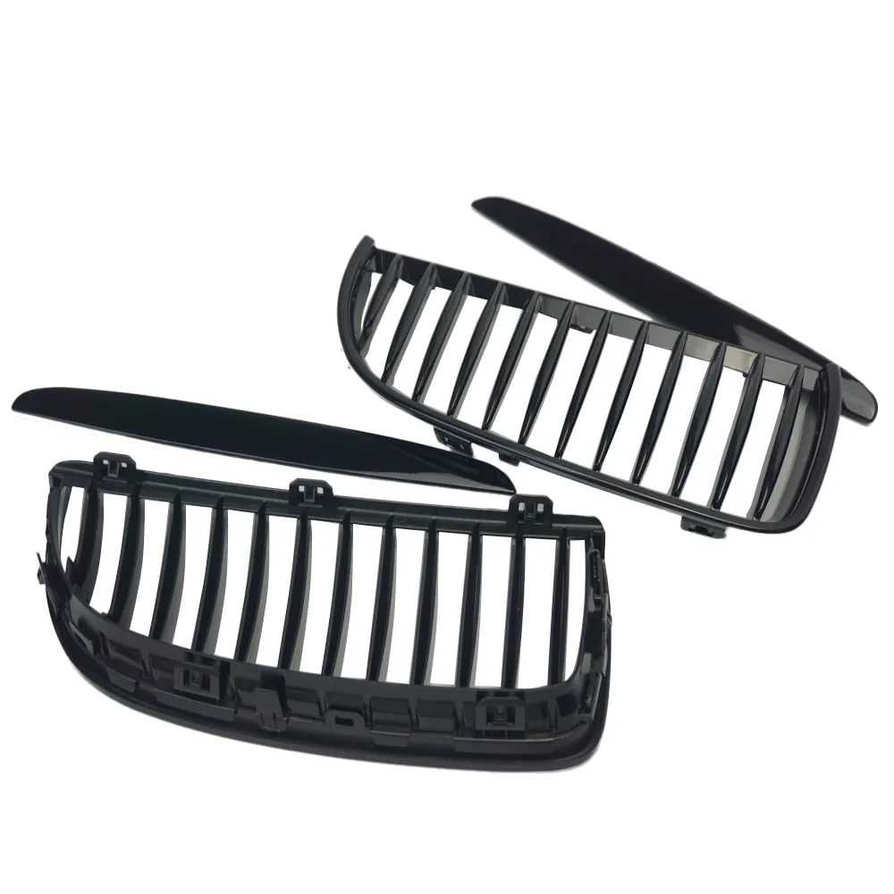 Set Grile Bara fata Bmw E90 E91 2005-08 Negru Lucios Piano Black NOI