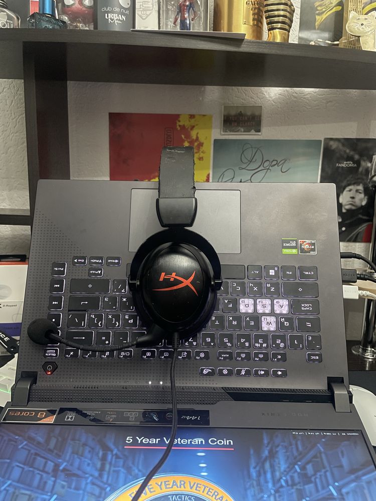 Hyper x Cloud core 7.1наушники игровые