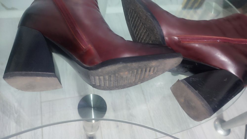 Ботинки кожаные,Турция