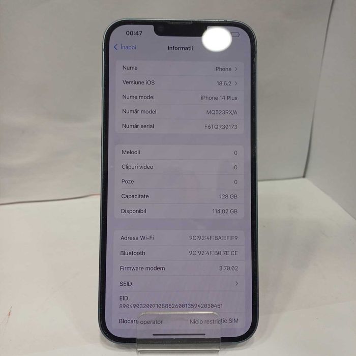 HOPE AMANET P1/ Iphone 14 Plus 128gb #36771