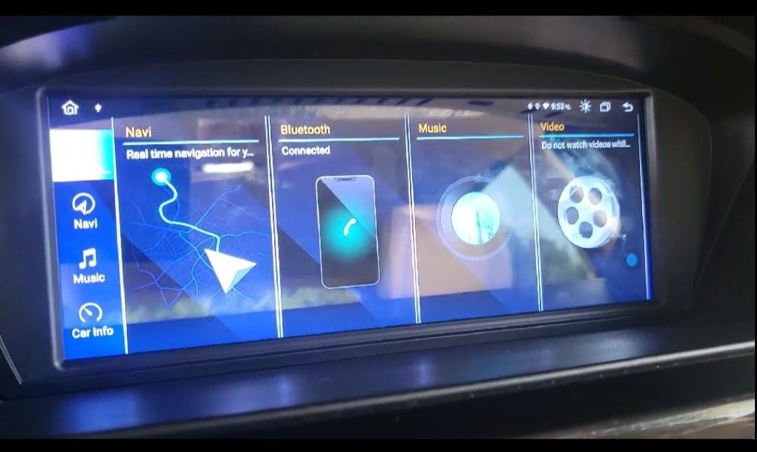 Android 14 Навигация Мултимедия BMW E60/61/63 Е90/91/92 4гб 8core БМВ