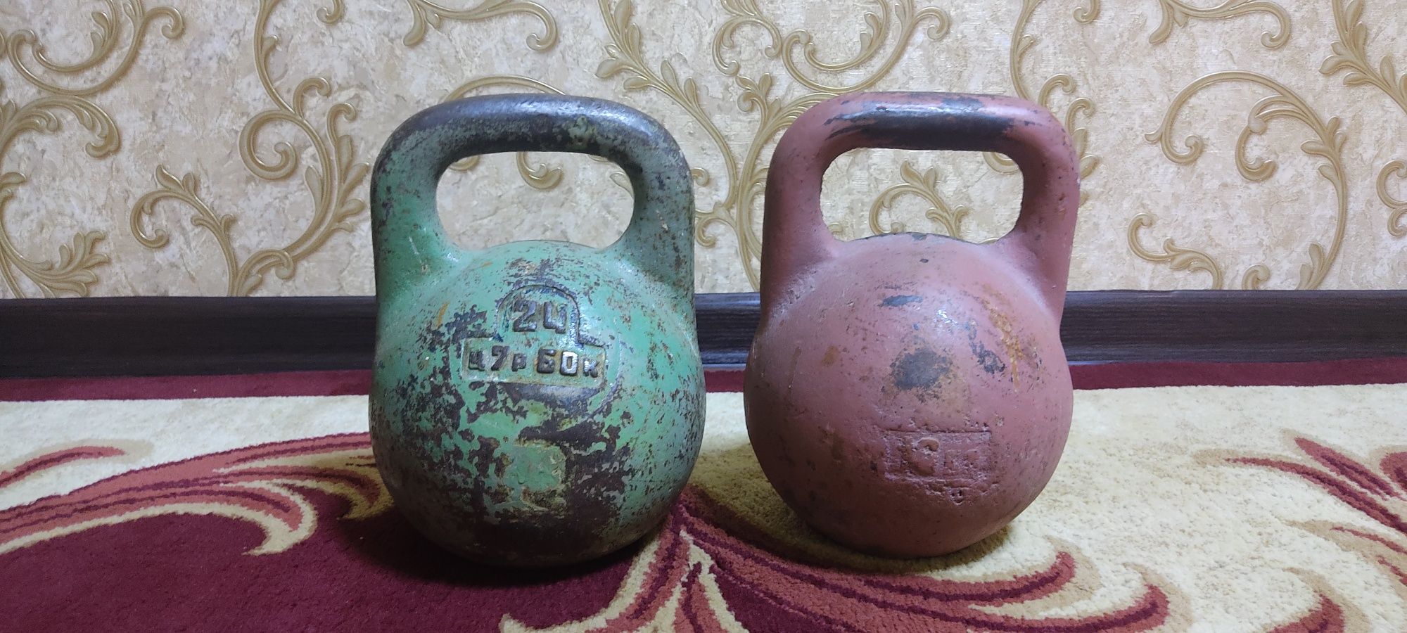 Продам гири СССР 16, 24 кг