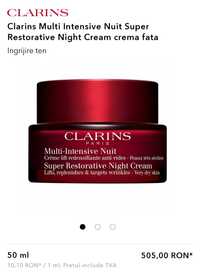 Crema Clarins Multi- Intensive Nuit